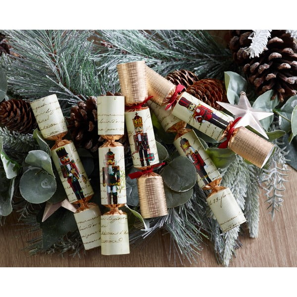 Коледни крекери в комплект от 8 бр. Nutcracker – Robin Reed-image-1