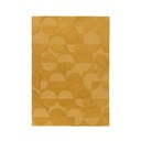 Жълт вълнен килим , 120 x 170 cm Gigi - Flair Rugs