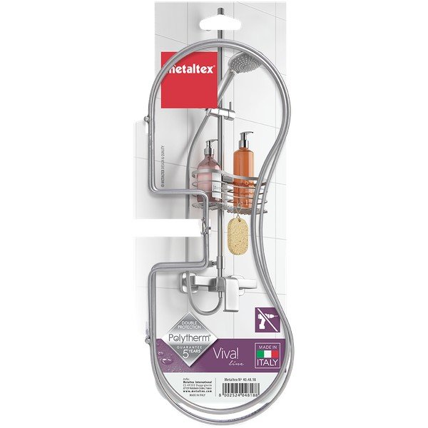 Висящ рафт за душ Viva Viva! - Metaltex-image-3