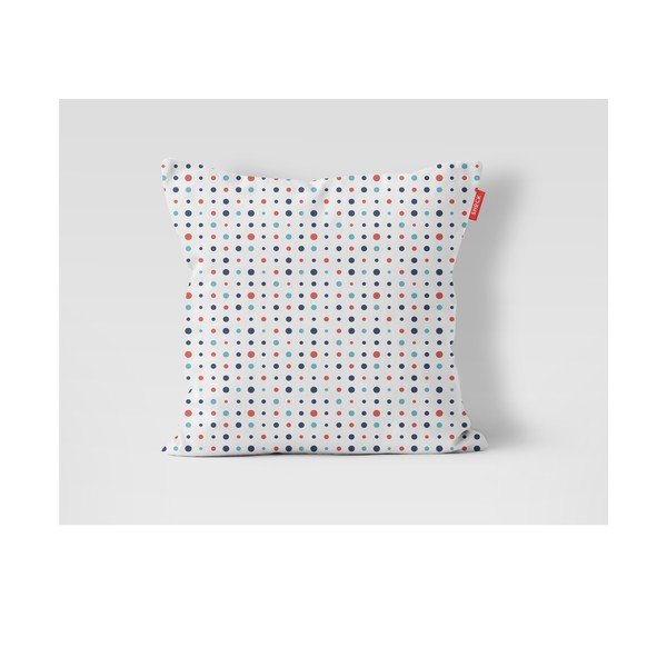 Polštář Navy Dots, 40x40 cm