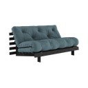 Сгъваем диван в петролен цвят 160 cm Roots Black Night – Karup Design