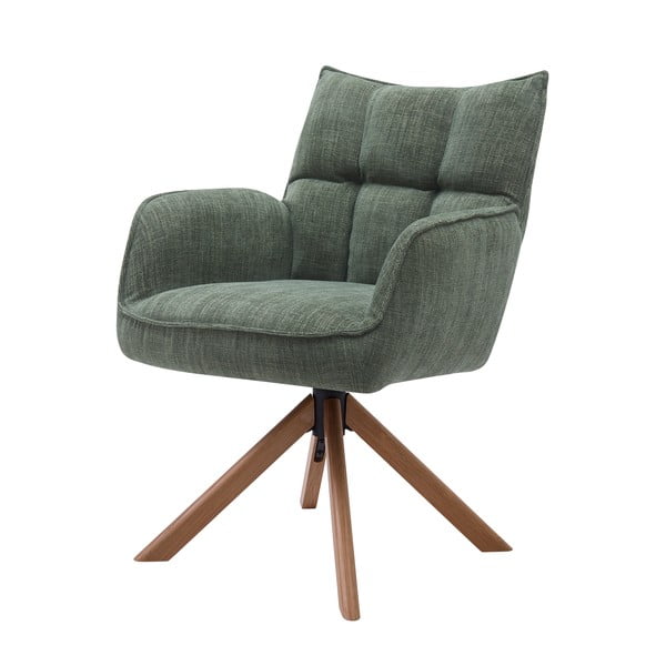 Зелени тапицирани трапезни столове в комплект 2 бр. Marilla – Unique Furniture