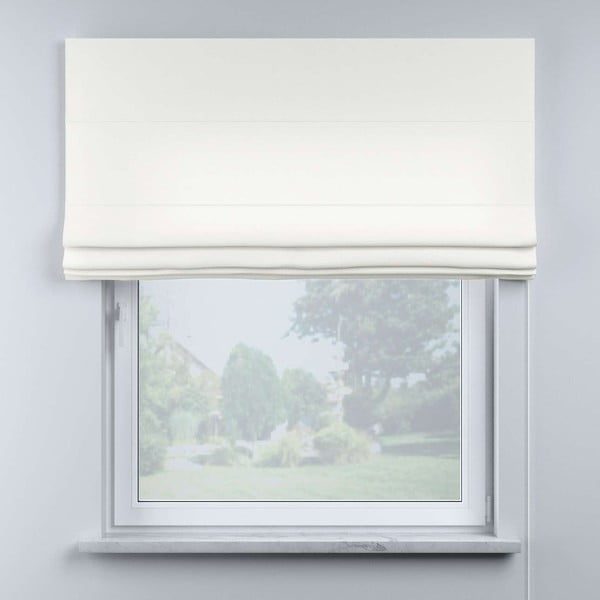 Бяла римска щора 170x160 cm Cotton Story - Yellow Tipi-image-4