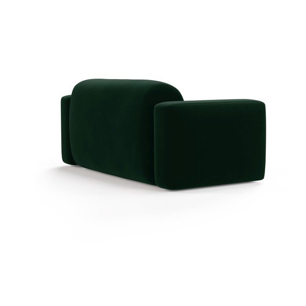 Тъмнозелен кадифен диван 180 cm Strino – Cosmopolitan Design-image-2