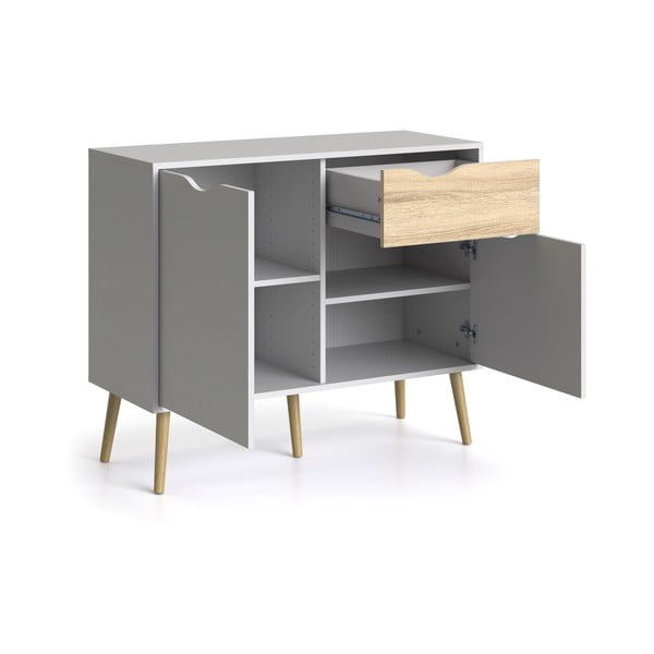 Бял скрин , 99 x 82 cm Oslo - Tvilum-image-4