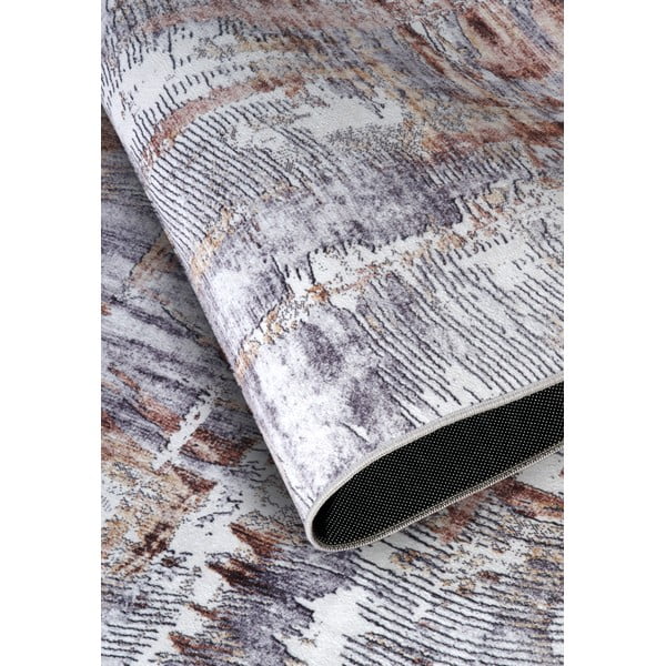 Сив килим 200x290 cm Malard Copper Gold – Elle Decoration-image-3