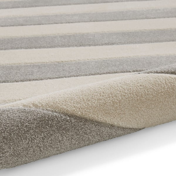 Светлосив килим 160x230 cm Cove Stripe – Catherine Lansfield-image-3