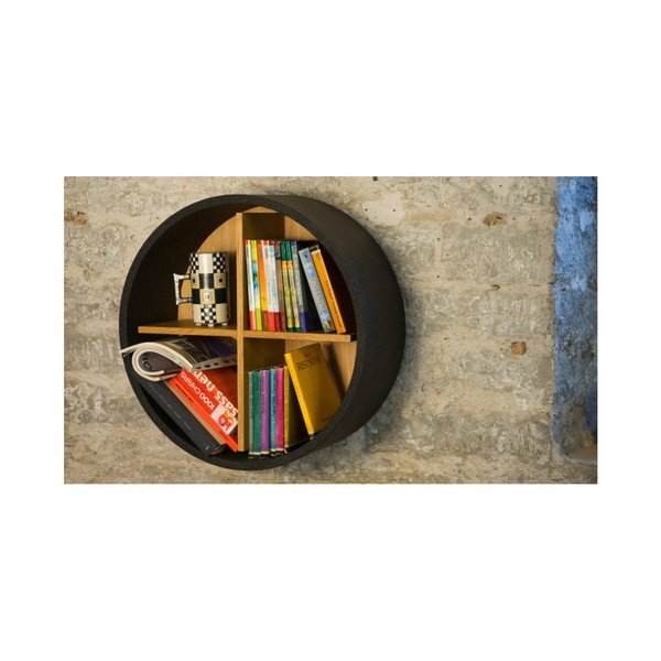 Kulatá nástěnná police Woodman Shelf Plus-image-2