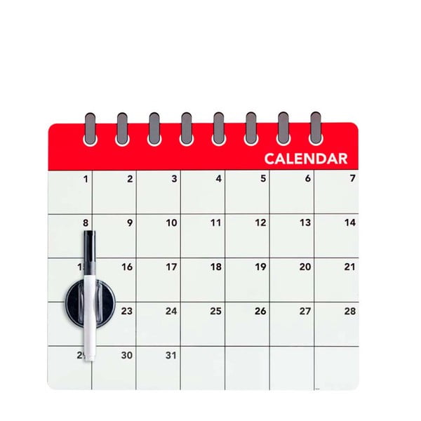 Магнитна дъска на хладилника Calendar - Balvi