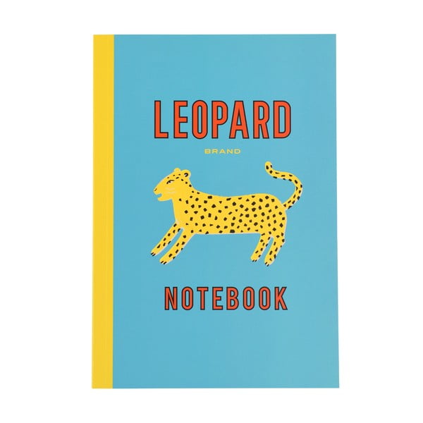 Тетрадка 60 страници формат A5 Leopard - Rex London