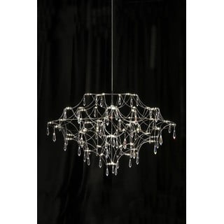 LED висящо осветително тяло в сребрист цвят ø 80 cm Efesos – Markslöjd