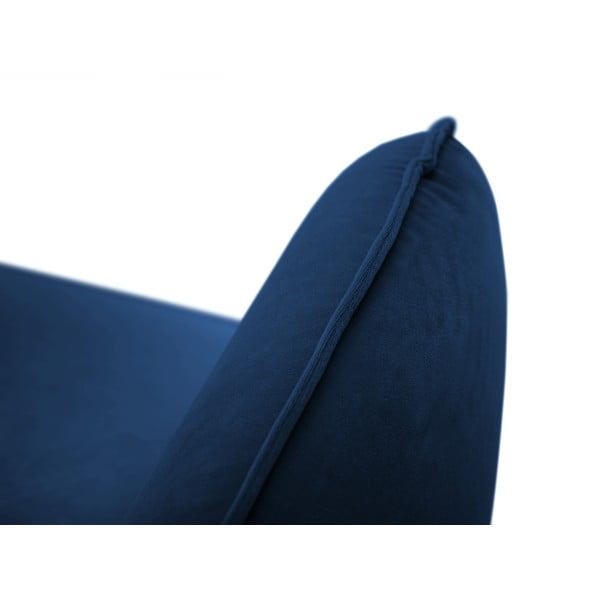 Диван от синьо кадифе 200 cm Vienna - Cosmopolitan Design-image-4