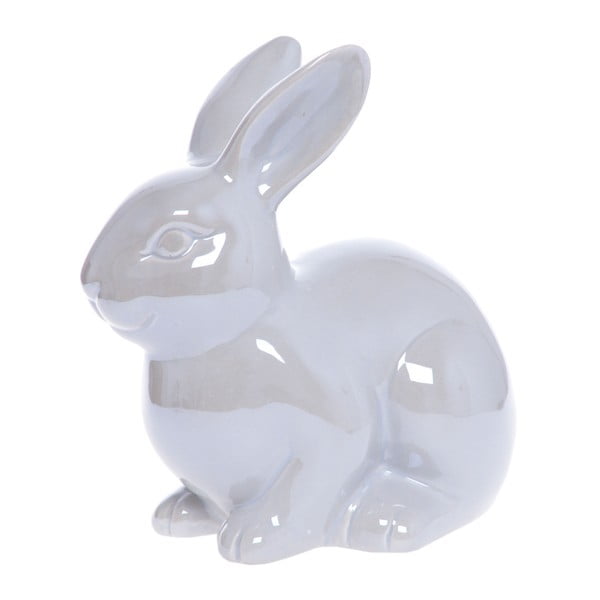 Bílá keramická dekorativní soška Ewax Pearl Rabbit Babette