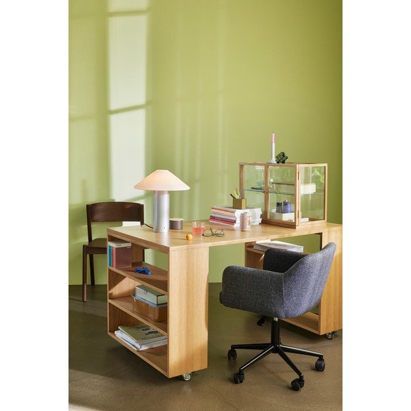 Витрина от декор от дъб  в естествен цвят 60x42x32 cm Poetic – Hübsch-image-3