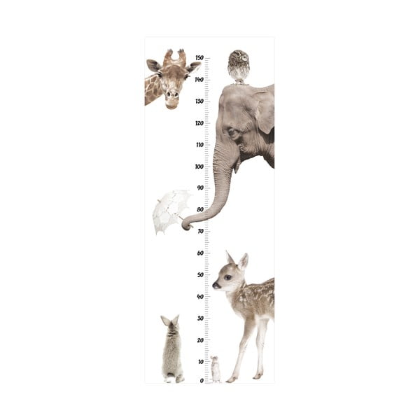Стикер за стена , 60 x 160 cm I Love Animals - Dekornik