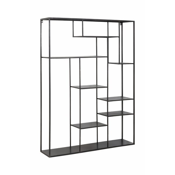 Черен двуетажен метален рафт Talara - Light & Living-image-2