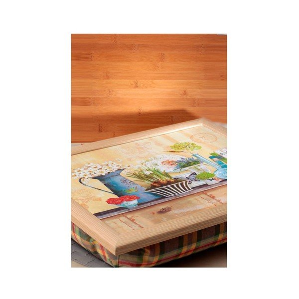 Podnos s měkkým polštářem, hnědý-image-2