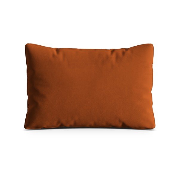 Теракотена кадифена възглавница за диван Kemi – Cosmopolitan Design
