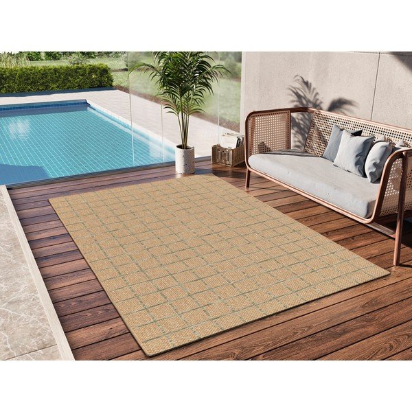 Килим за открито и закрито в естествен цвят 160x230 cm Pergola – Universal-image-1