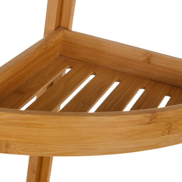 Триетажна бамбукова ъглова стойка - Casa Selección-image-1