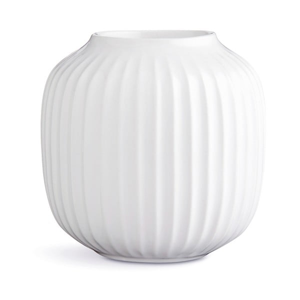 Бял порцеланов свещник Hammershoi за чаена свещ, ⌀ 9 cm Hammershøi - Kähler Design