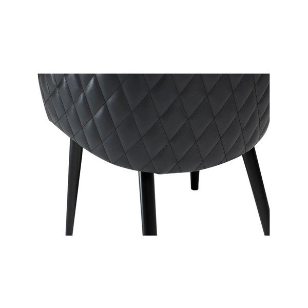 Черен кожен стол Dual - DAN-FORM Denmark-image-3