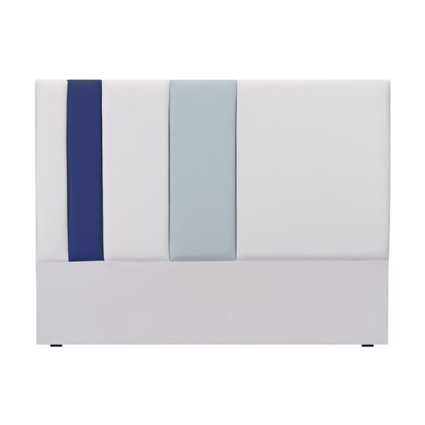 Сиво-синя табла за глава Dahlia, 120 x 180 cm - Mazzini Sofas