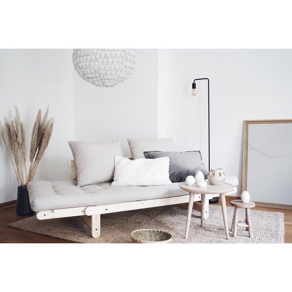 Променлив диван Бяло/Жълто Beat - Karup Design-image-1