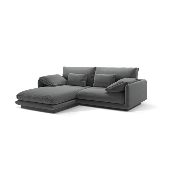 Тъмносив ъглов диван (ляв ъгъл) Torino – Micadoni Home-image-2