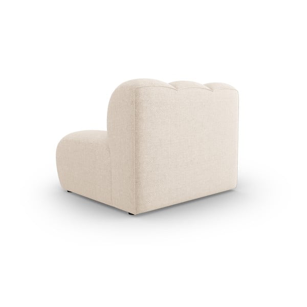 Кремав модулен диван (среден модул) Lupine – Micadoni Home-image-4