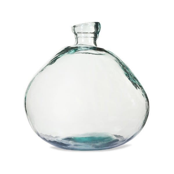 Ваза от рециклирано стъкло Wells Bubble Wide, ø 33 cm - Garden Trading