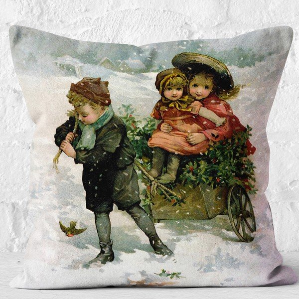 Калъфка за възглавница с коледен мотив 43x43 cm – Mila Home-image-4