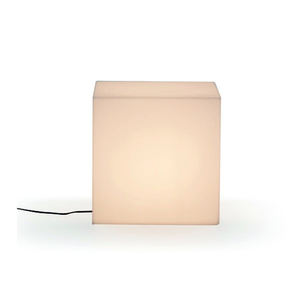 Bílé stínítko lampy PLM Barcelona Podium, 50 x 50 cm
