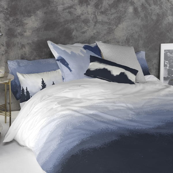 Комплект от 2 памучни калъфки за възглавници Nightfall - Blanc-image-4