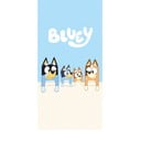 Синя-бежова памучна детска кърпа 70x140 cm Bluey – Jerry Fabrics