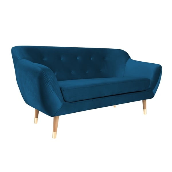 Modrá dvoumístná pohovka Mazzini Sofas Amelie-image-2