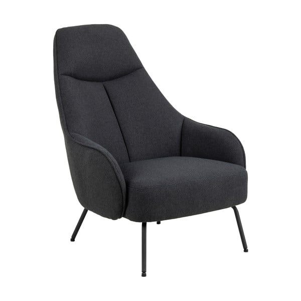 Антрацитно кресло Texas – Actona