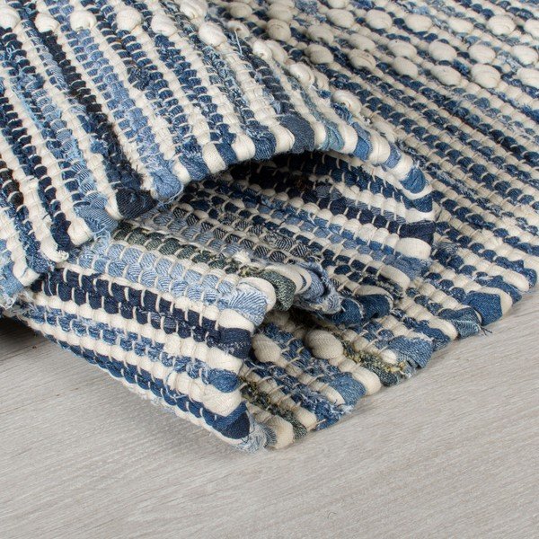 Син памучен килим , 120 x 170 cm Lissie - Flair Rugs-image-1