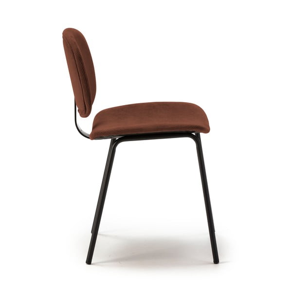 Трапезни столове в цвят бордо в комплект от 2 броя Arus - Marckeric-image-3