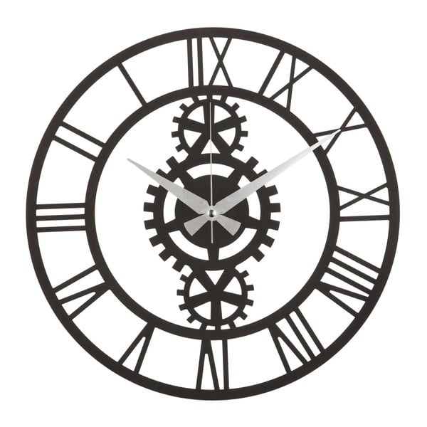 Метален стенен часовник Париж, ø 50 cm - Unknown