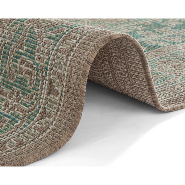 Зелен и бежов килим на открито , 160 x 230 cm Anjara - NORTHRUGS-image-3