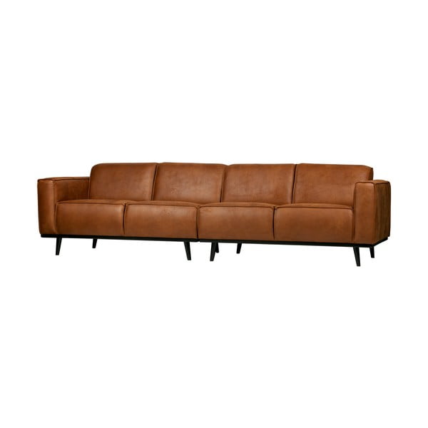 Кафяв диван от изкуствена кожа 280 cm Statement – WOOOD-image-2