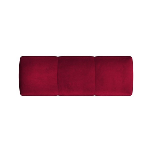 Червен кадифен подлакътник за модулен диван Rome Velvet - Cosmopolitan Design-image-2