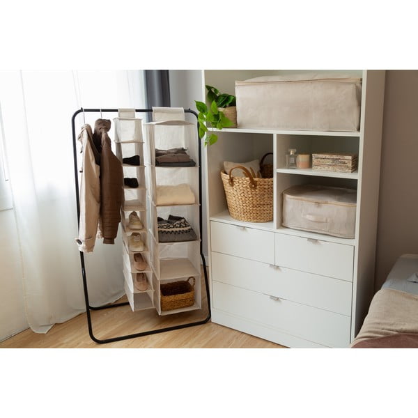 Кутия за съхранение на дрехи от плат Nancy - Compactor-image-3