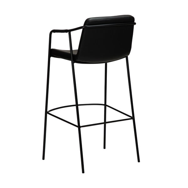 Черен бар стол от изкуствена кожа, височина 105 cm Boto - DAN-FORM Denmark-image-3