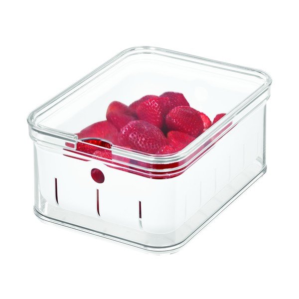 Прозрачна кутия за съхранение с капак , 21 x 16 cm Crisp - iDesign-image-2