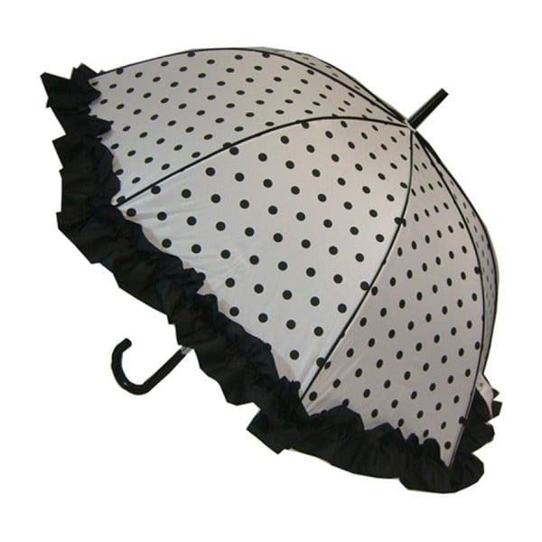 Deštník Polka Dot, black