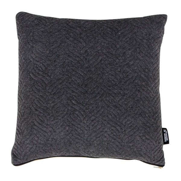 Тъмно сива възглавница със смес от памук , 45 x 45 cm Ferrel - House Nordic
