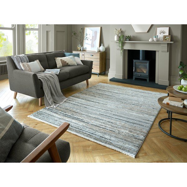 Кафяв килим Лагос, 120 x 160 cm - Flair Rugs-image-4