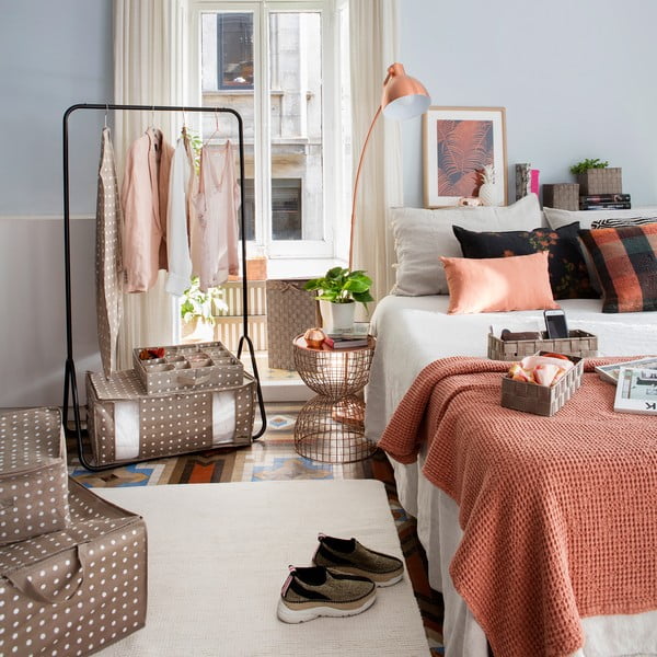 Бежово покривало за рокля Dots, 137 cm Rivoli - Compactor-image-3